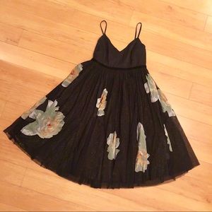Anthropologie Moulinette Soeurs Black Dress
